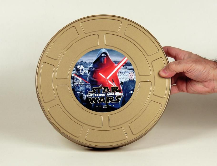 Star Wars Lata Promocional Sala Cinema estreia The Force Awakens