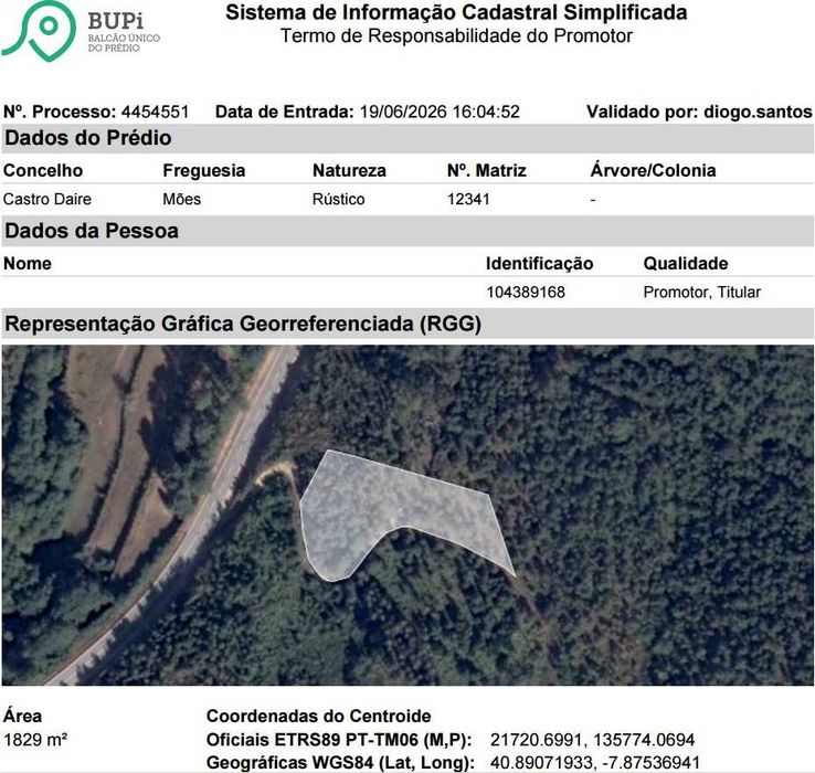 Lote para Construção (501m2) + 2 Terrenos Rústicos (1909m2) – A 7 km de Castro Daire