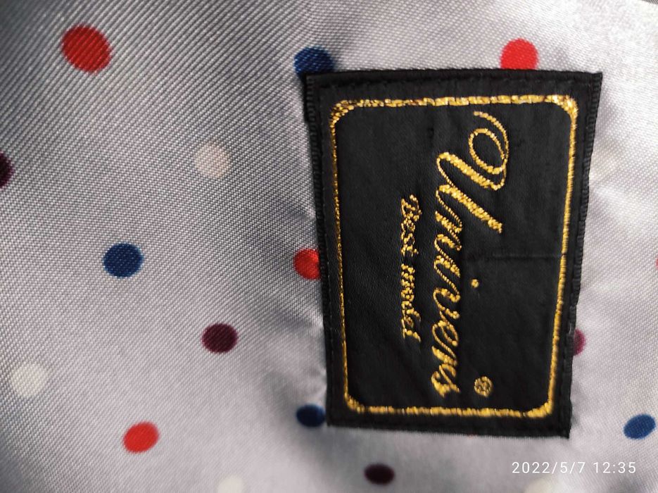 Niebieska marynarka męska