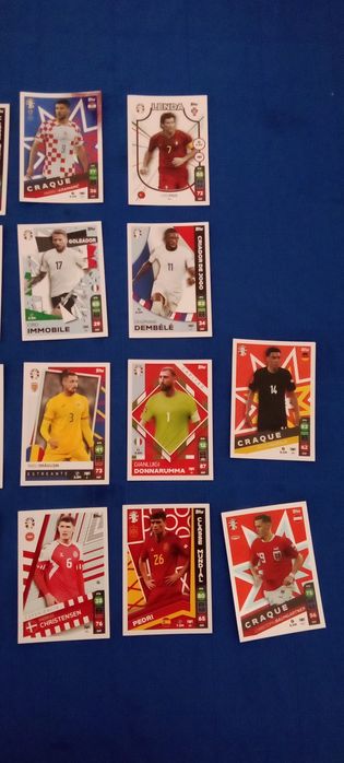 Pack conjunto de cromos da Euro2024
