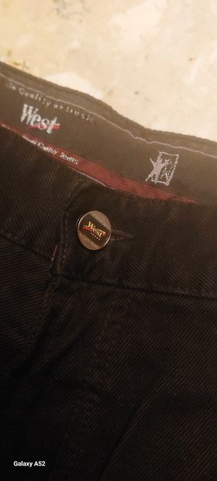Продам винтажные джинсы фирмы WEST чорного цвета новые