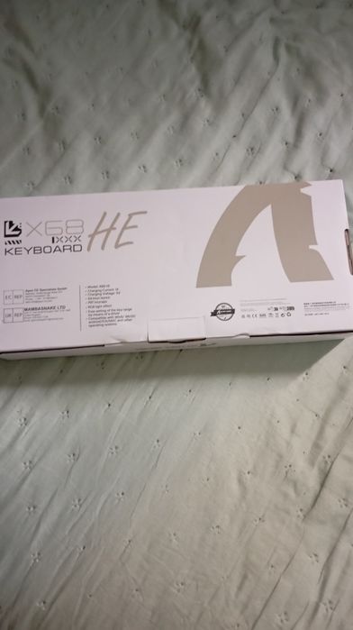 Attack shark x68he teclado profissional