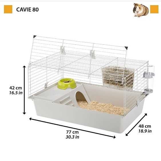 Клітка для морських свинок та кроликів Cavie 80