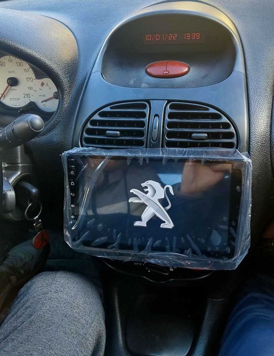(NOVO) Rádio 2DIN 9" Polegadas • Peugeot 206 • Android [4+32GB] GPS