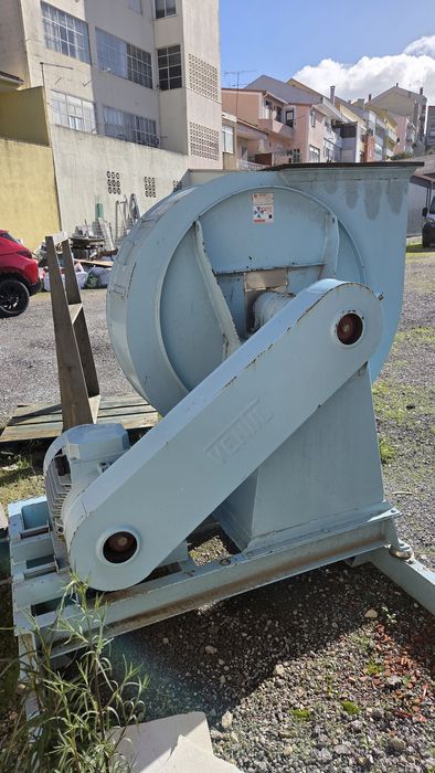 Aspiração , ventilador, carpintaria