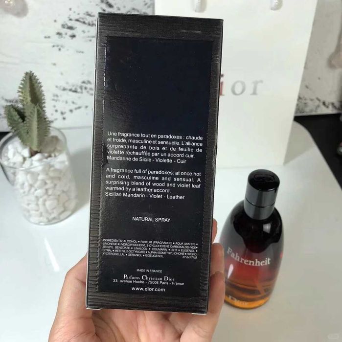 Dior Woda perfumowana Fahrenheit 100ml