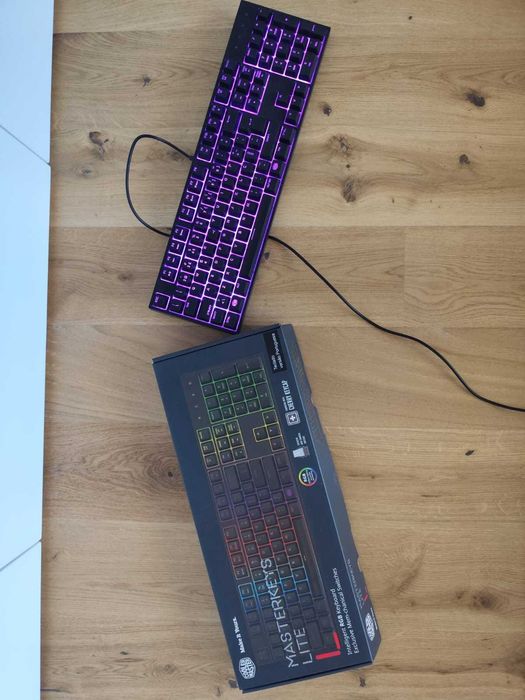 Teclado Gaming Cooler Master Lite L (RGB) – Semi-novo / Com Caixa