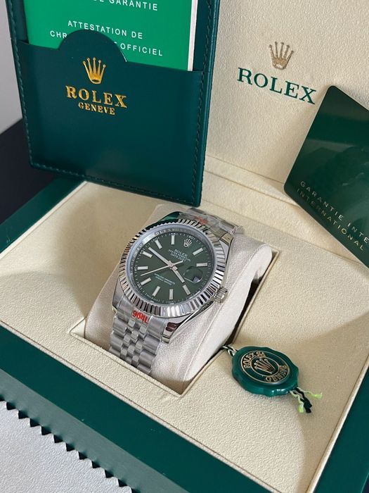 Rolex Datejust verde