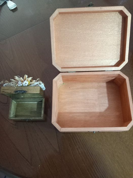 Guarda jóias de decoração em madeira