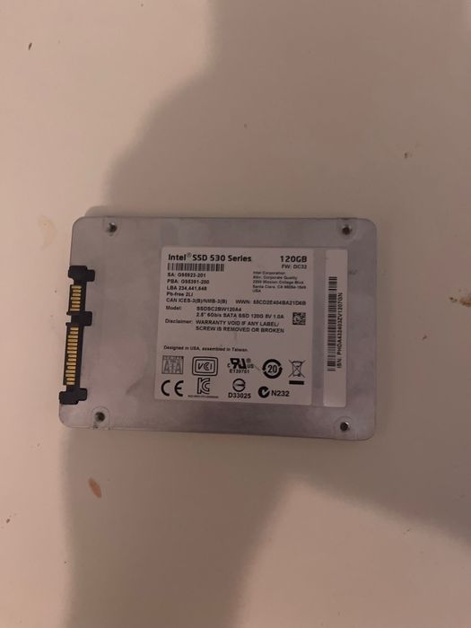 Intel SSD 530 series.  120GB