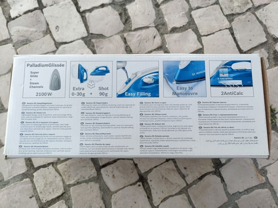 Ferro de engomar 2100 watts Bosch