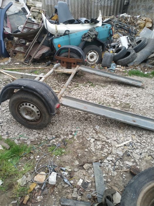 Прицеп для частичной погрузки авто