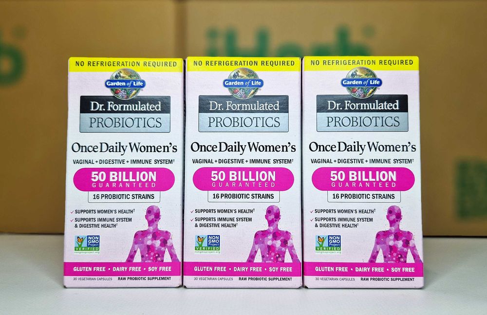 Пробіотики для жінок Garden of Life, 50 млрд 30 шт. Женские пробиотики