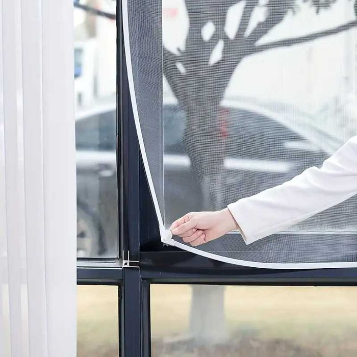 Mosquiteiro magnético para janelas 1mx1m