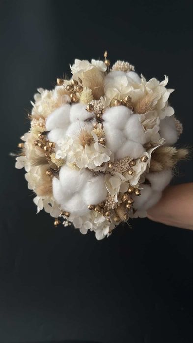 Букет з сухоцвітів, весільний букет