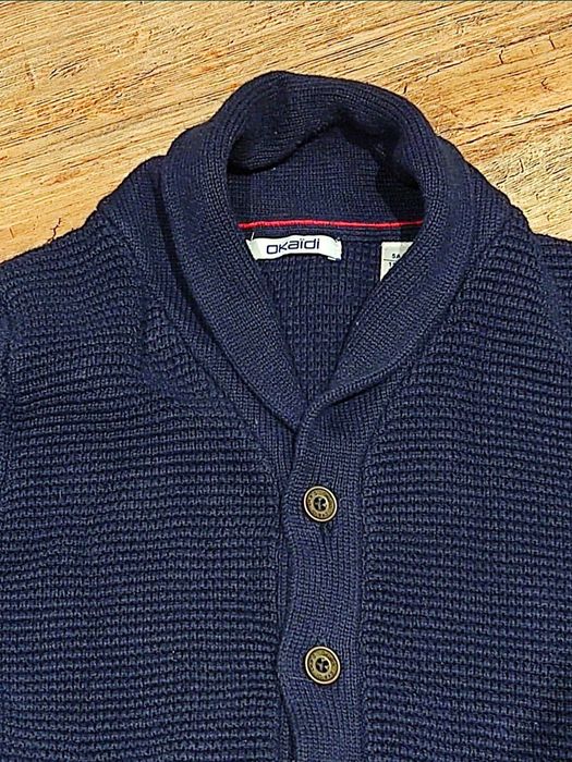 Sweter rozpinany OKAIDI roz..110 dla chłopca elegancki