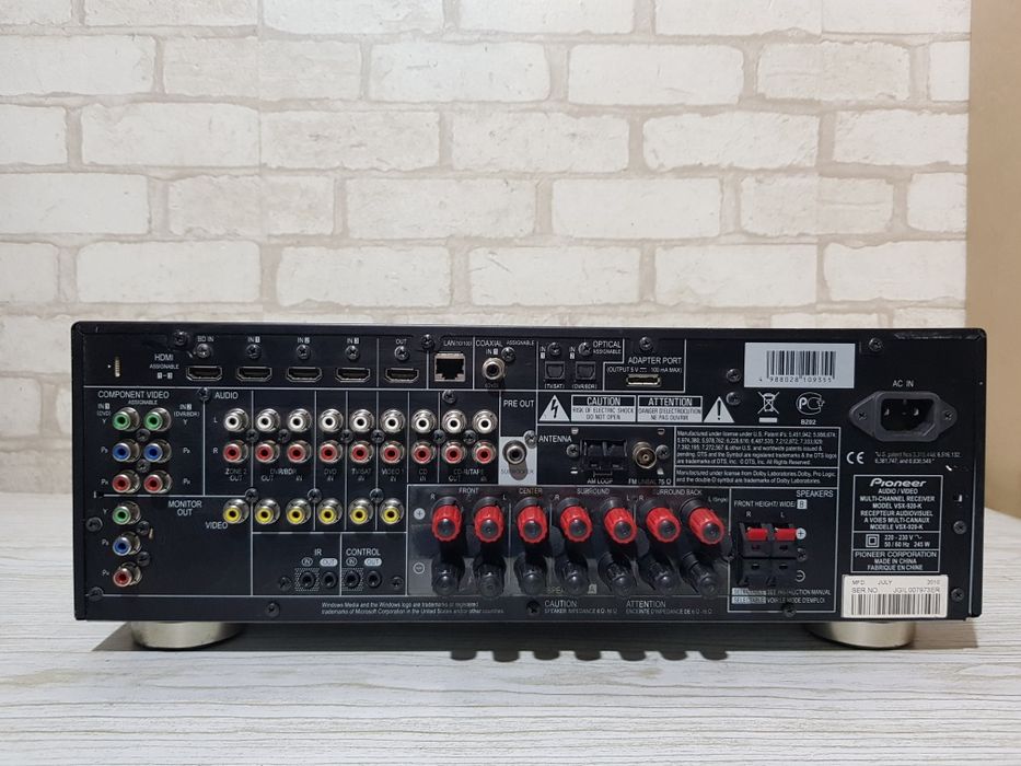 Пульт!7.1 AV-ресивер Pioneer VSX-920 7×140Вт HDMI ,USB +1