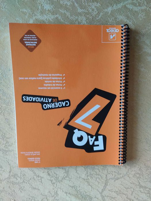 Caderno - FAQ7 - Físico-Química - 7.º Ano (NOVO)