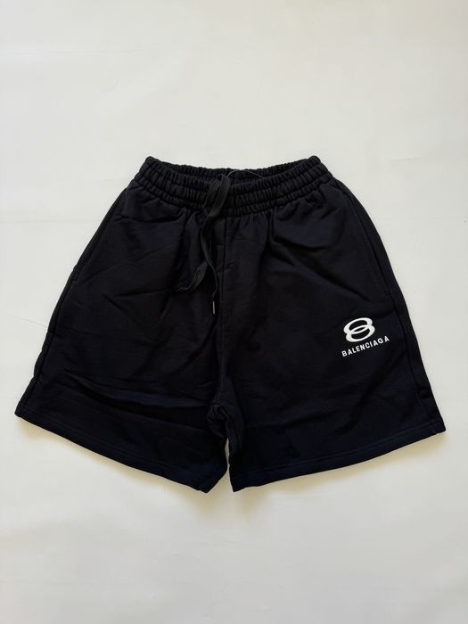 шорты Balenciaga  logo shorts M L