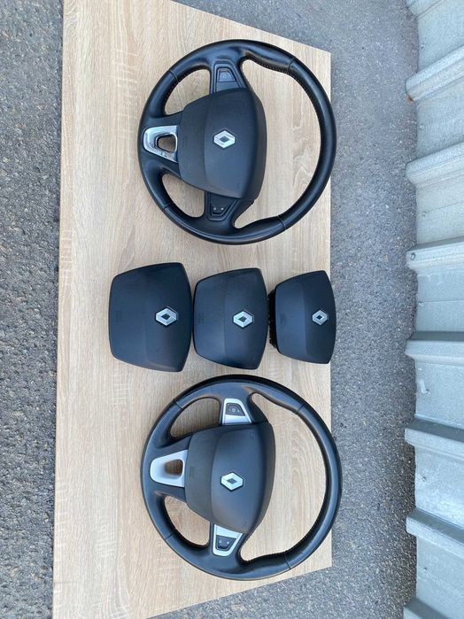 Рулевое колесо Renault Megane Scenic Рено Меган Сеник Руль Подушка безопасности