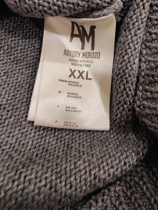 Camisola cinzenta Antony Morato tam. XL em bom estado