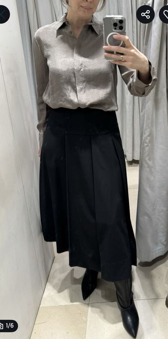 Спідниця Zara, розмір М, шерсть