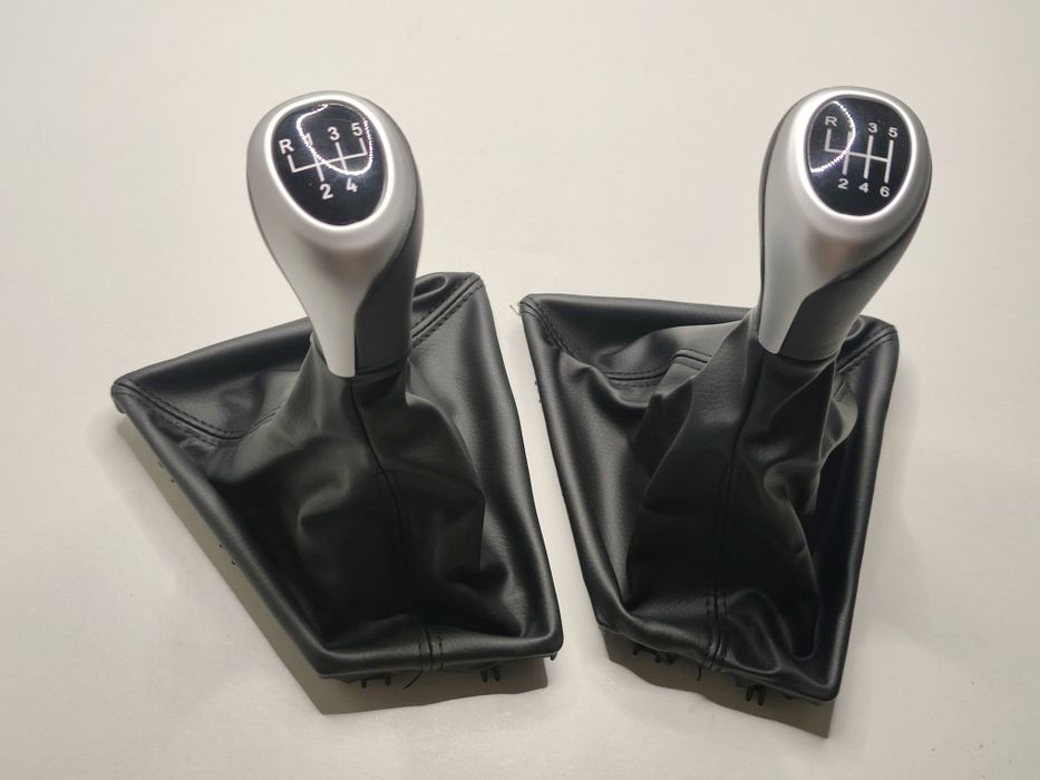 Manete Fole Mudanças BMW F30 F31 F34 Série 3 Moca Alavanca Caixa Velocidades Punho 5v 6v Coifa Pele Moldura Base Novo