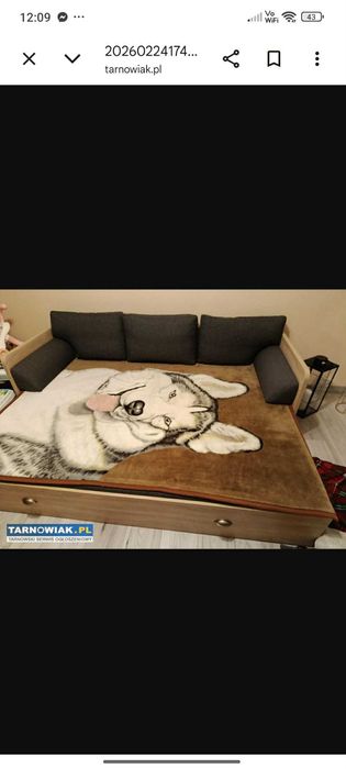 Sprzedam łóżko w raz z poduszkami 151 cm boki