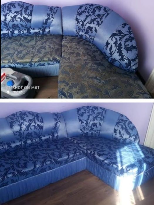 Хімчистка м’яких меблів, матраців, килимових покриттів