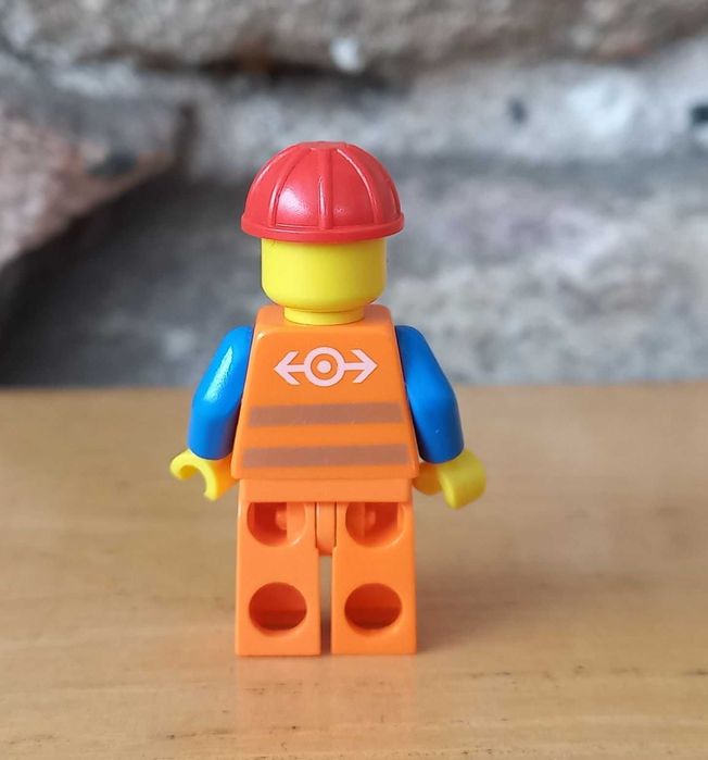 Lego Train - Minifigurka trn130 - Pracownik Kolei