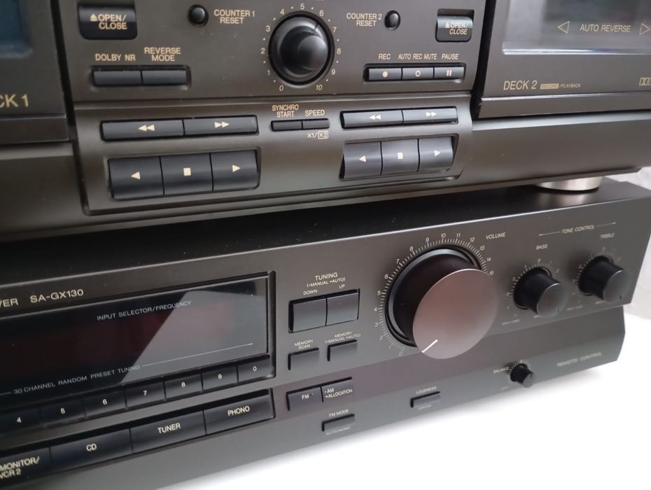 Музыкальный центр Technics SL-PG340A, RS-TR373, SA-GX130