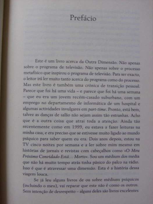 Noutra Dimensão - crossing over de John Edward