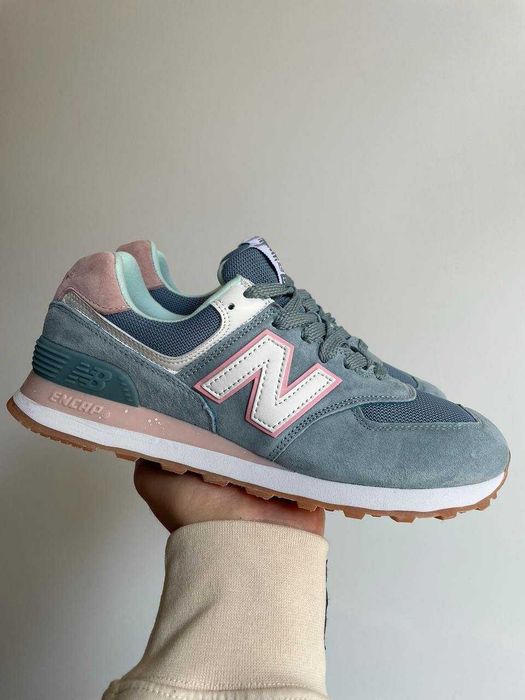!SALE! New Balance 574 Blue/Pink 36 37 38 39 40 41 42 43 44 45 46 nb