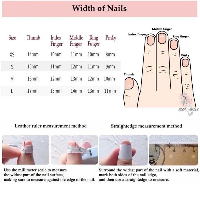 Unhas Postiças Tamanho S (1)