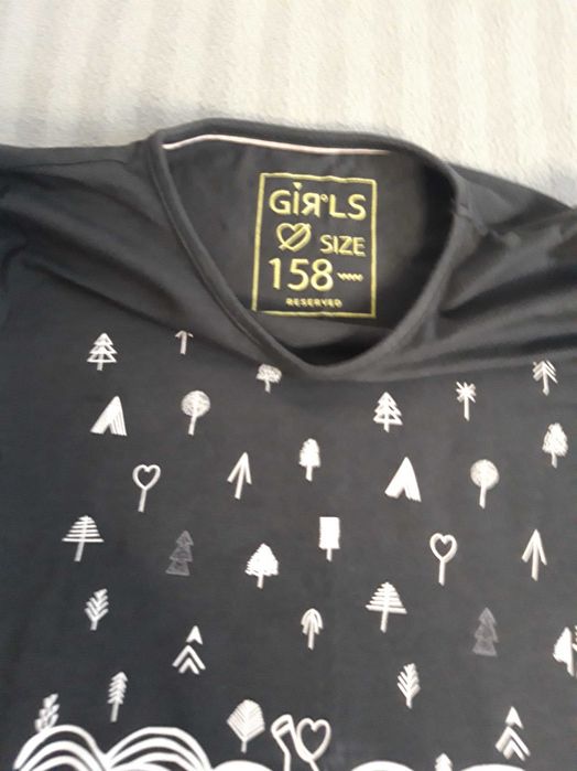T-shirt Reserved dla dziewczynki 152/158
