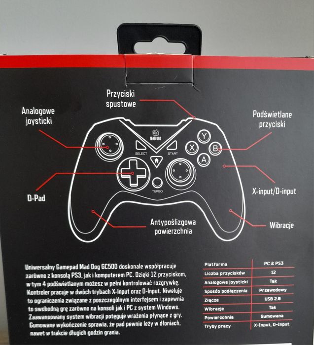 Kontroler MadDog Gc500
