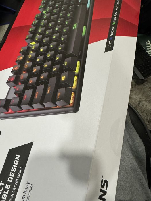 HyperX Origins Gaming Keyboard with Red Switches Purchased in February 202464283858821251121