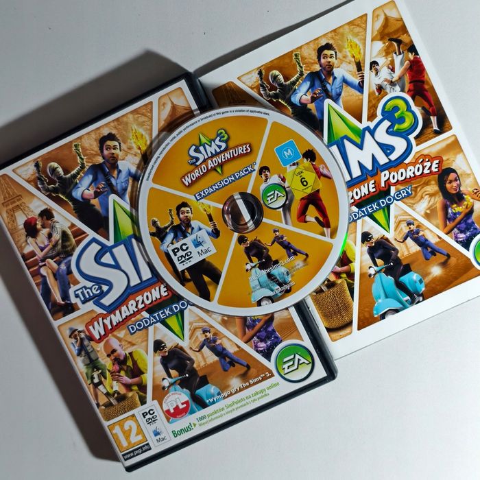 Gra PC - The SIMS 3 III PL - Wymarzone podróże