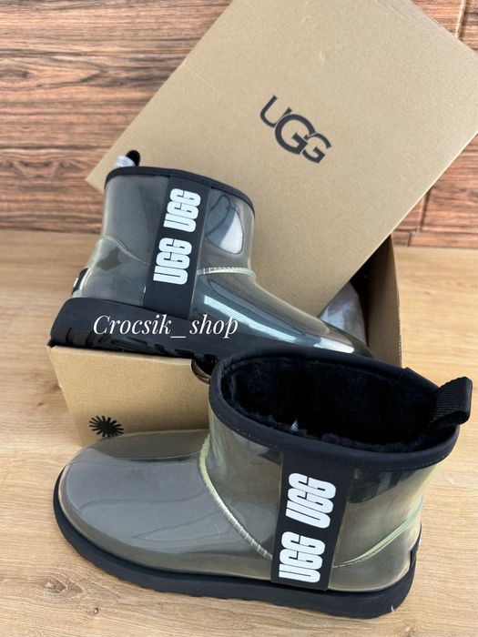 Ugg Classic Clear Mini Жіночі уггі з написом збоку угги