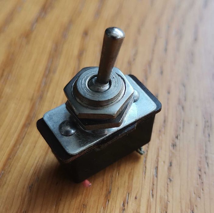 Unitra łącznik przechylny hebelkowy PB 13 1.5A 250V (zestaw 6szt.)