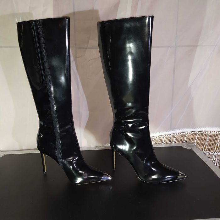 Kozaki ALDO Agathea Lakier r. 42,5 - 43 / Szpilka 11 cm