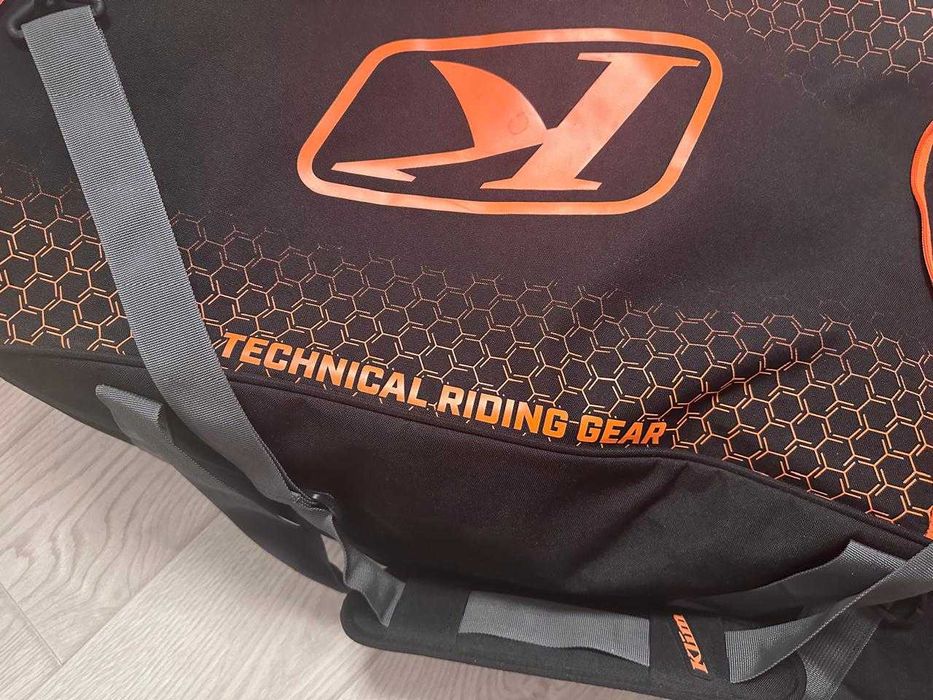 Сумка для форми Klim Team Gear Bag black/strike orange
