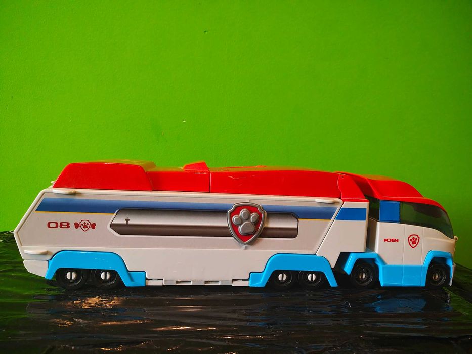 Psi Patrol patrolowiec transporter 2w1 wyrzutnia