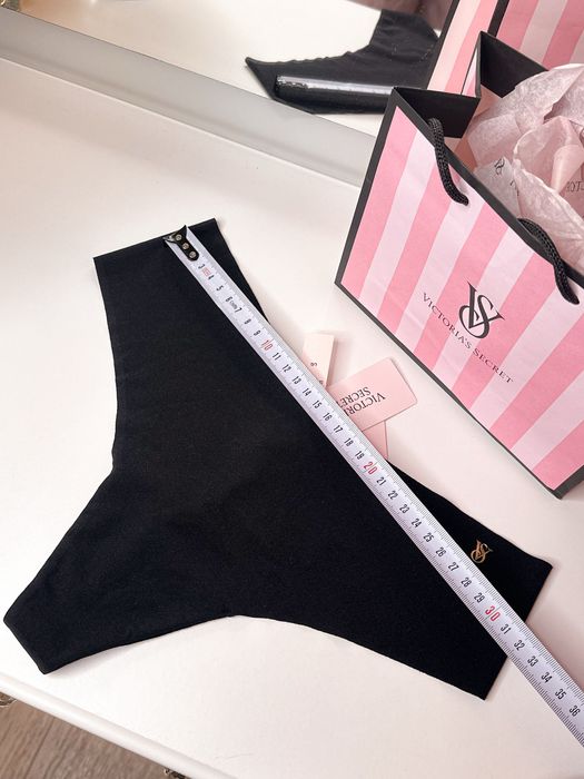 Majtki 40 L  VS Victoria’s Secret czarne bezszwowe nowe
