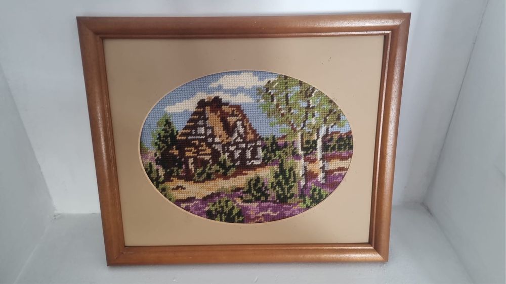 Obrazek haftowany handmade