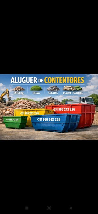 Aluga-se contentores