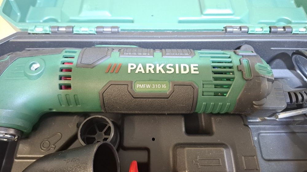 Urzadzenie wielofunkcyjne renowator PARKSIDE 310W + WALIZKA AKCESORIA