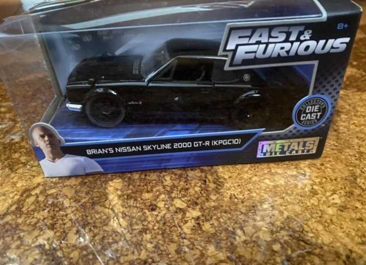 Carros 1/32 Fast and Furious + Porsche 718 Boxster Buraggo Vermelho
