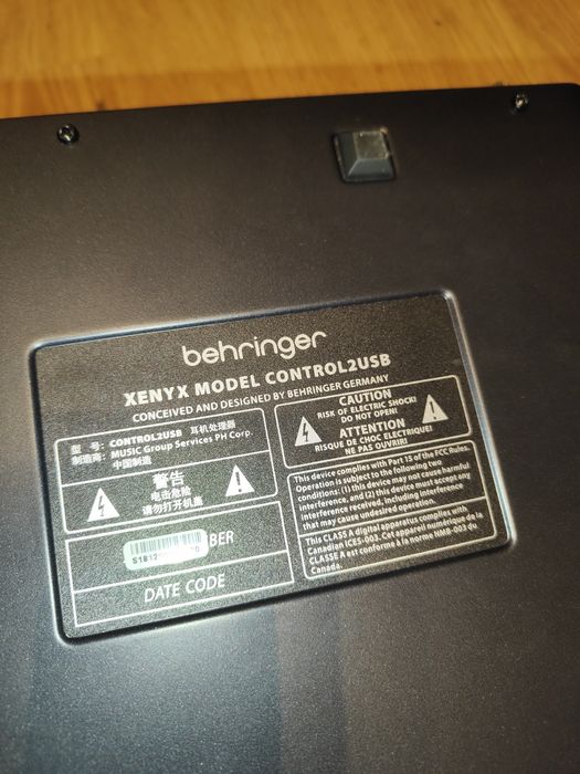 Behringer Control2USB Monitor de Som de Estudio