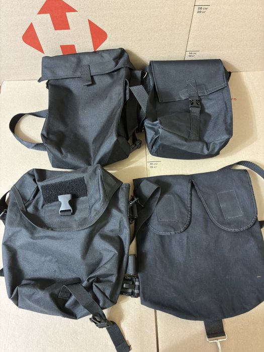 Сумка підсумок для протигаза Кордура Molle-Lok сухарка койот олива NBC